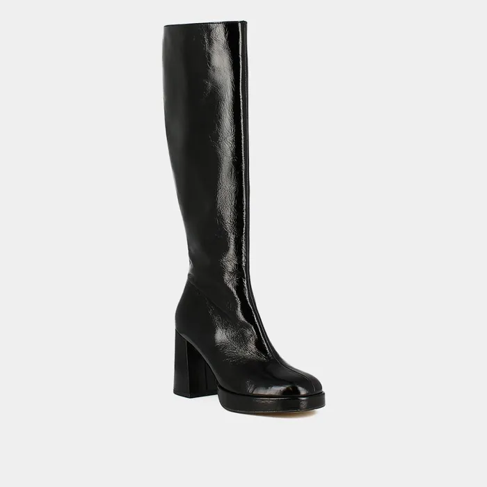 Women Boots Thighhigh Boots Jonak High RoundToed Boots