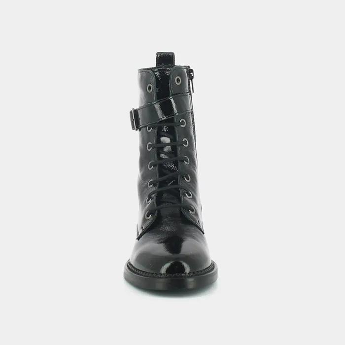 Women Boots Thighhigh Boots Jonak LaceUp Boots With Side Buckle