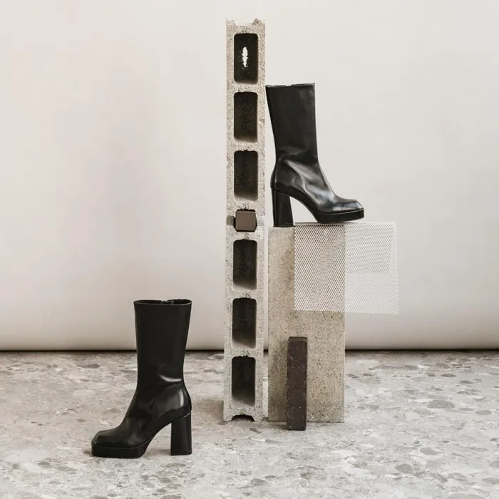 Women Boots Thighhigh Boots Jonak Platform Boots With Square Toe