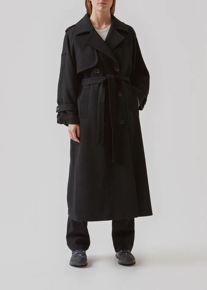 Women BorakMD Coat Black Modstrm Coats and Jackets