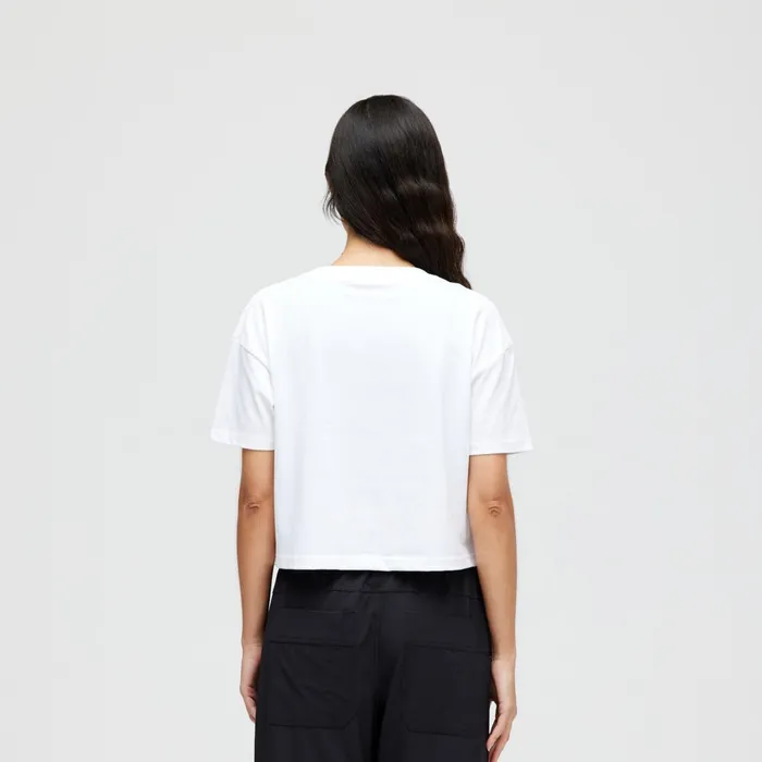 Women Bring Me Flowers Crop TShirt White Stance Graphics