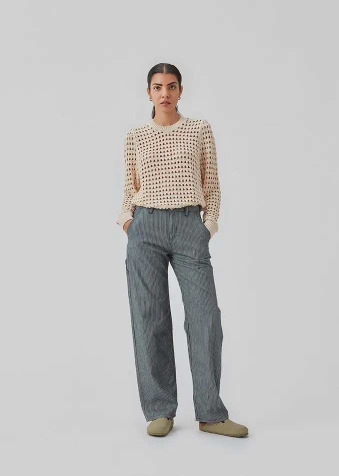 Women CamdenMD Oneck Summer Sand Modstrm Blouses and Knitwear