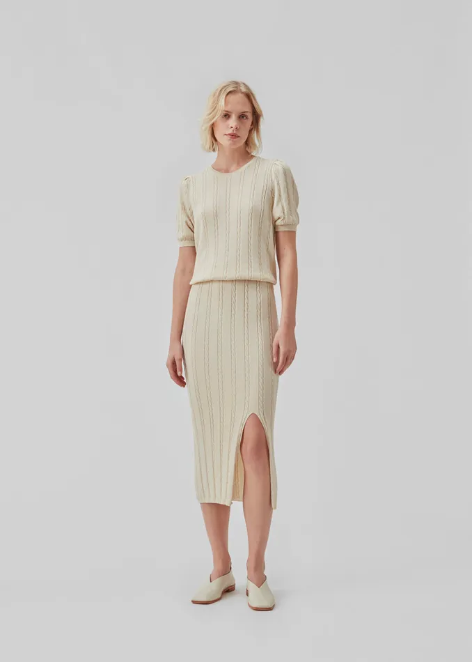 Women CarltonMD Oneck Summer Sand Modstrm Blouses and Knitwear