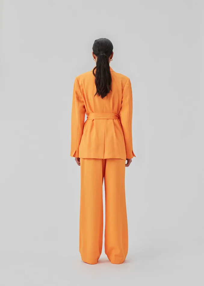 Women CayaMD Blazer Vibrant Orange Modstrm Suits