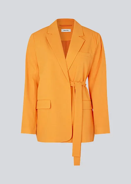 Women CayaMD Blazer Vibrant Orange Modstrm Suits