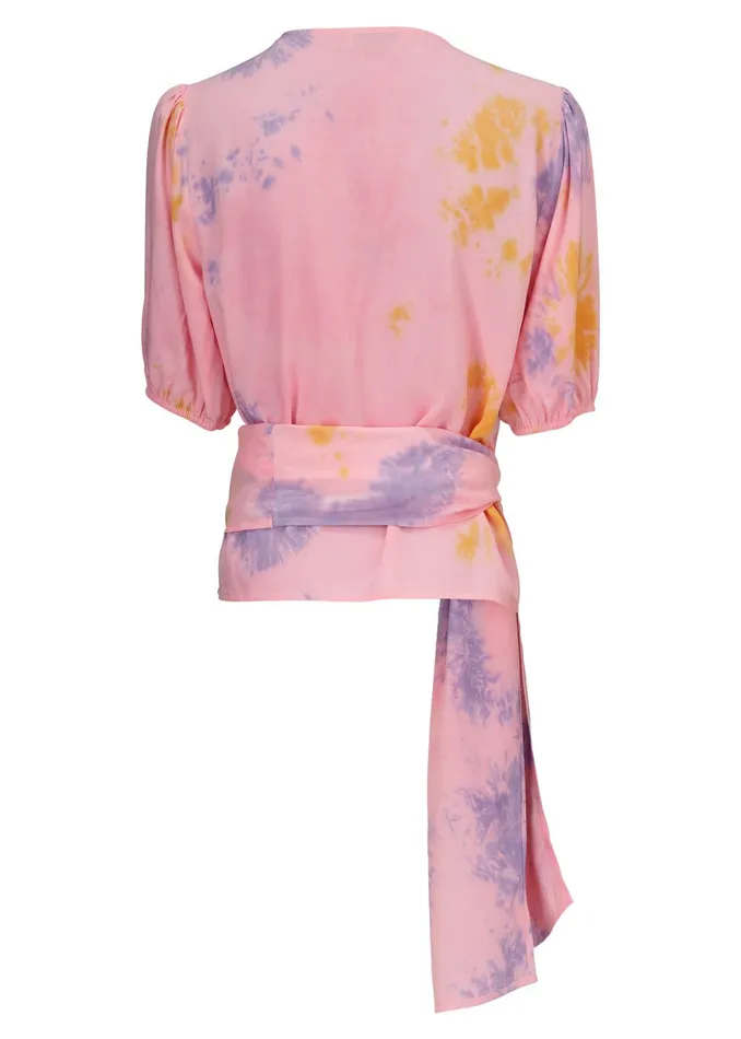 Women Cello Print Top Summer Tie Dye Modstrm Tops