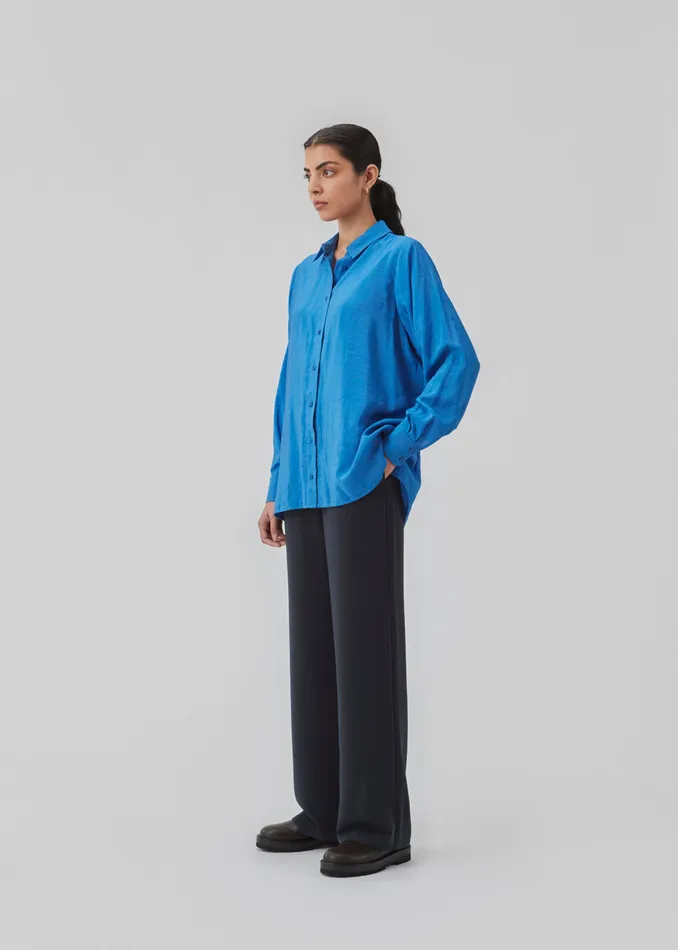 Women ChristopherMD Shirt Azure Blue Modstrm Shirts