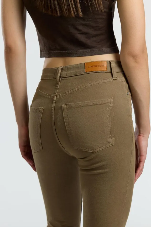 Women Cindy Pant Dark Chai COTTON CITIZEN Denim Women Cindy Pant Dark Chai COTTON CITIZEN Denim