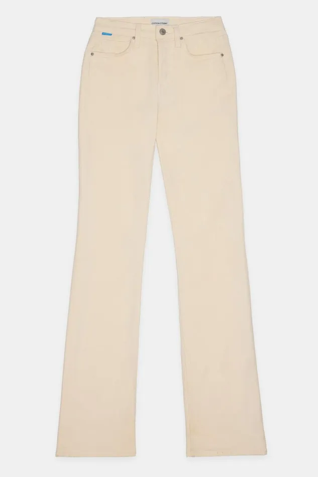 Women Cindy Pant Ecru COTTON CITIZEN Denim