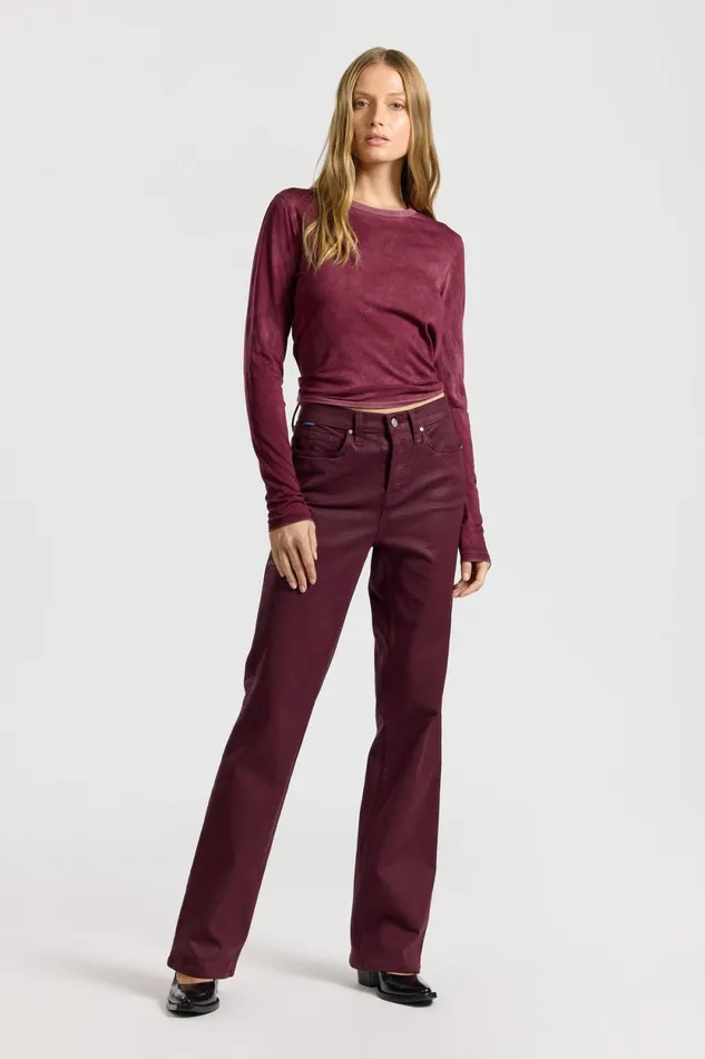 Women Cindy Pant Mulberry Coated COTTON CITIZEN Pants Women Cindy Pant Mulberry Coated COTTON CITIZEN Pants