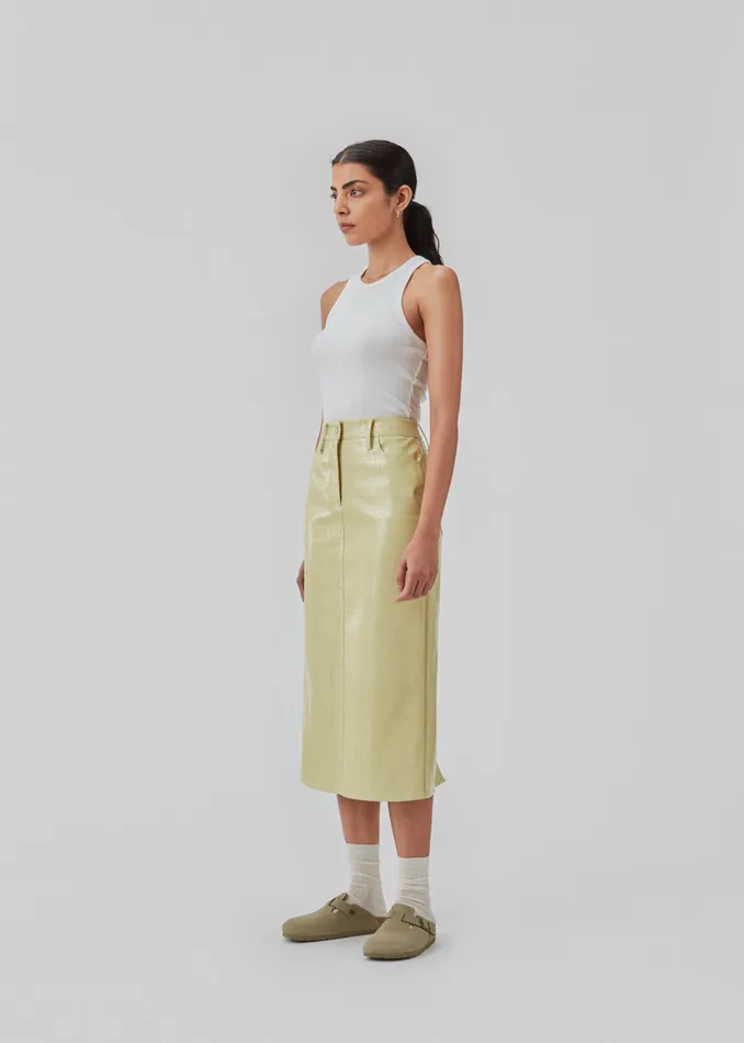 Women ColeMD Skirt Yellow Pear Modstrm Skirts