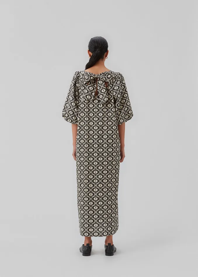 Women CoraMD Print Dress Seventies Fleur Modstrm Dresses Women CoraMD Print Dress Seventies Fleur Modstrm Dresses