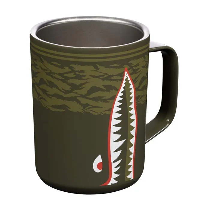 Women Corkcicle Warbird Coffee Mug 16 Oz Green Stance Water Bottles and Mugs