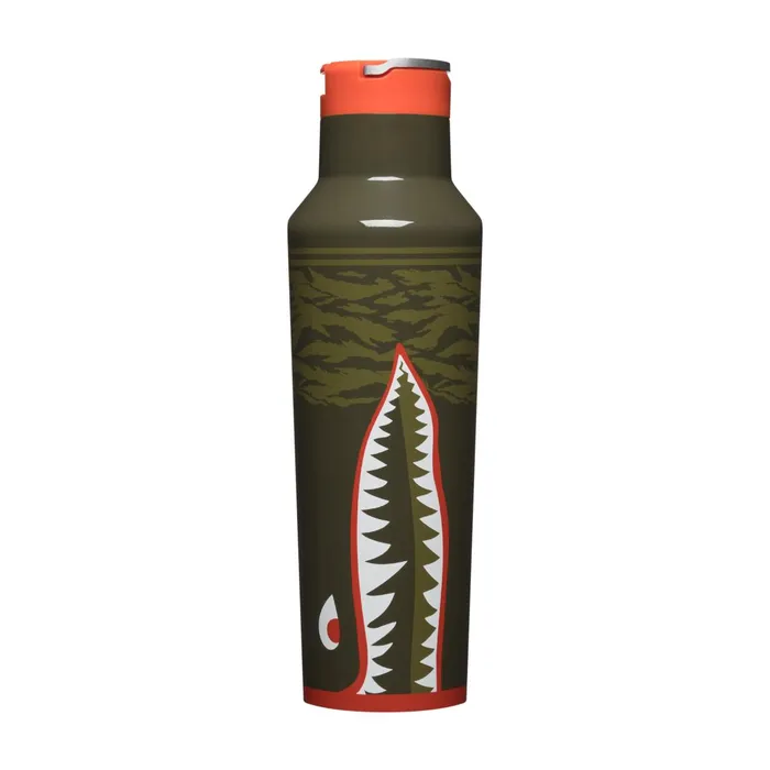 Women Corkcicle Warbird Sport Canteen 20 Oz Green Stance Water Bottles and Mugs