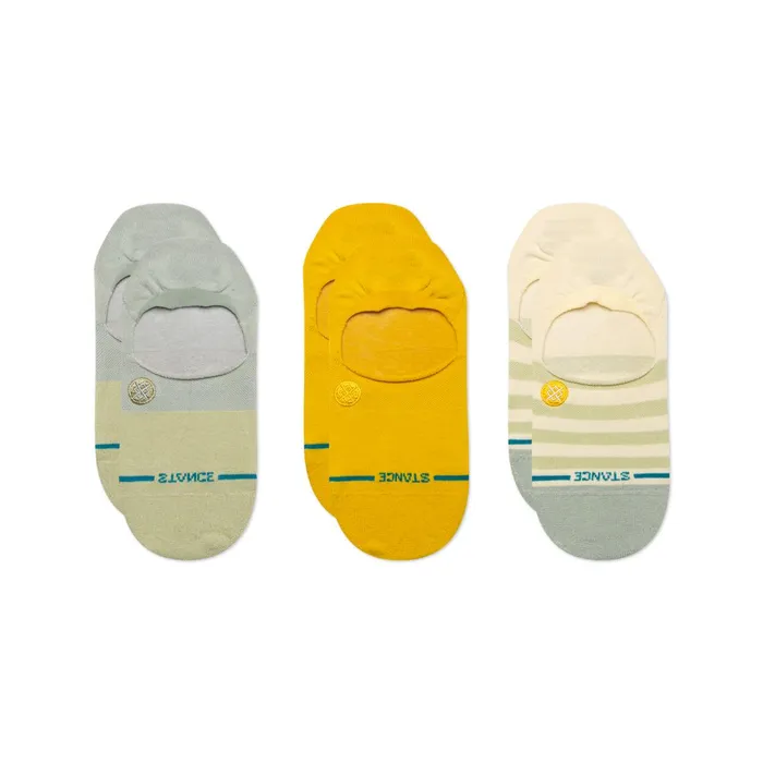 Women Cotton No Show Socks 3 Pack Absolute 8211 Greenglow Stance No Show