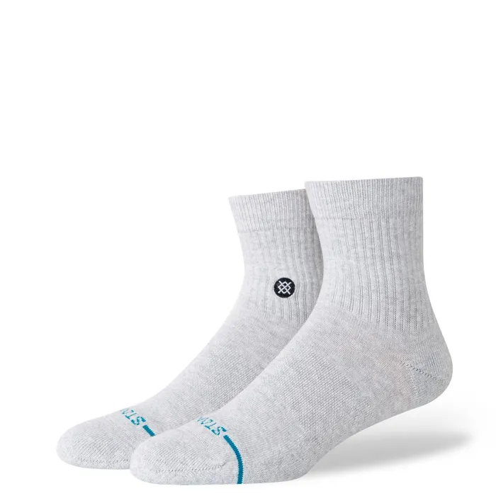 Women Cotton Quarter Socks Icon 8211 Heatherstone Stance Quarter