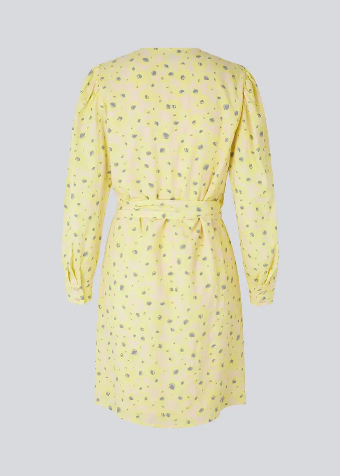 Women CupidMD Print Dress Aqua Yellow Flower Modstrm Dresses Women CupidMD Print Dress Aqua Yellow Flower Modstrm Dresses