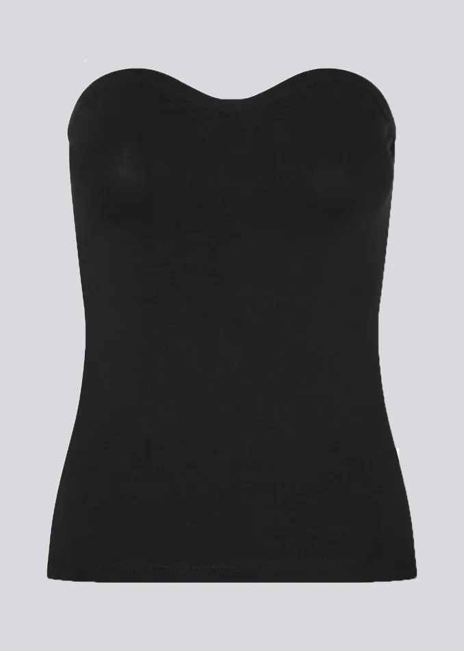 Women DaeMD Tube Top Black Modstrm Tops