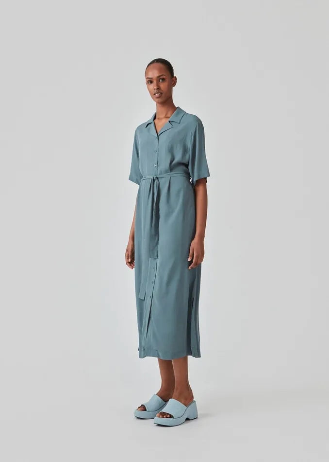 Women DafneMD Long Dress Stormy Sea Modstrm Dresses