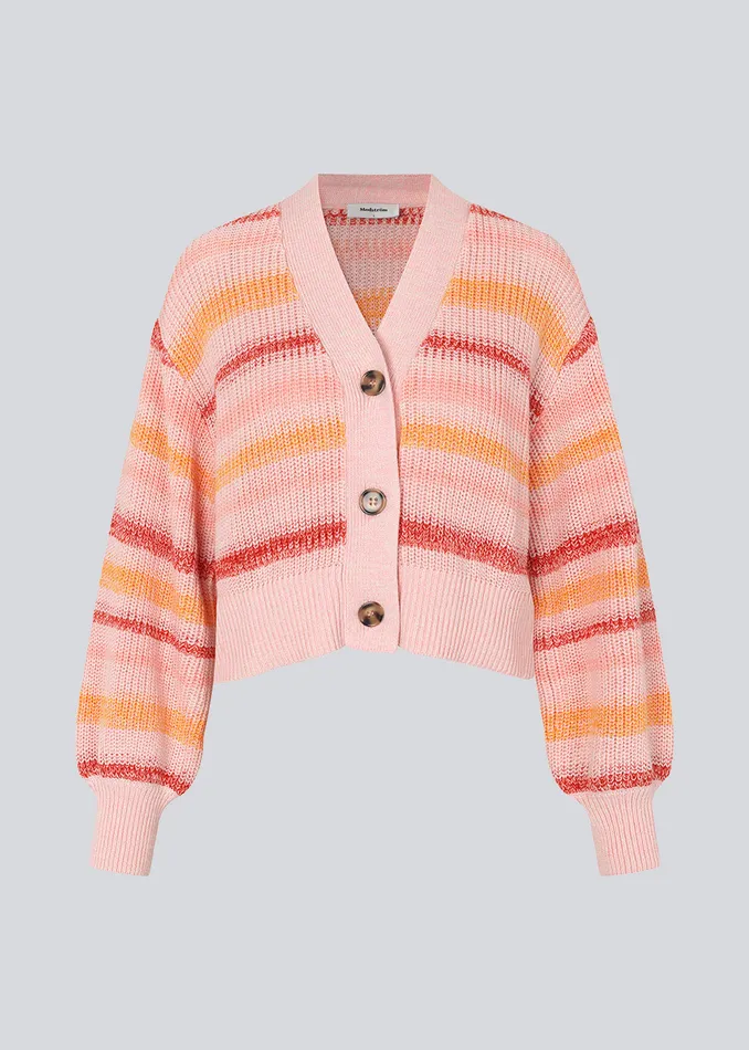 Women DannaMD Cardigan Pastel Spacedye Modstrm Blouses and Knitwear Women DannaMD Cardigan Pastel Spacedye Modstrm Blouses and Knitwear