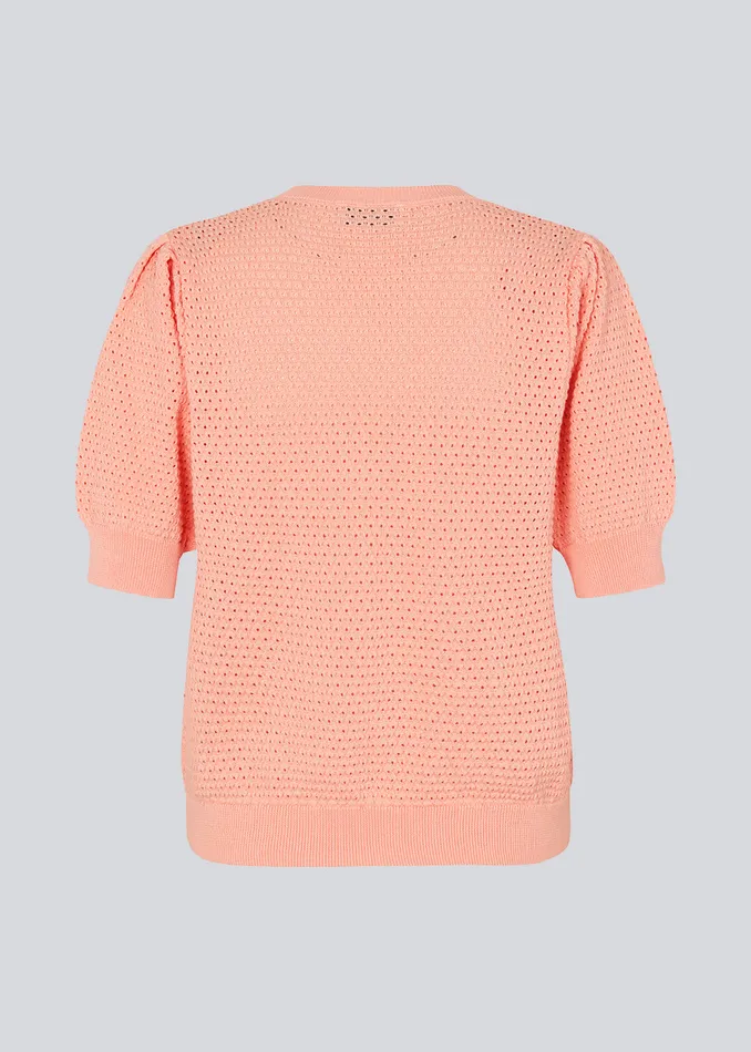 Women DariaMD Oneck Peach Nectar Modstrm Blouses and Knitwear