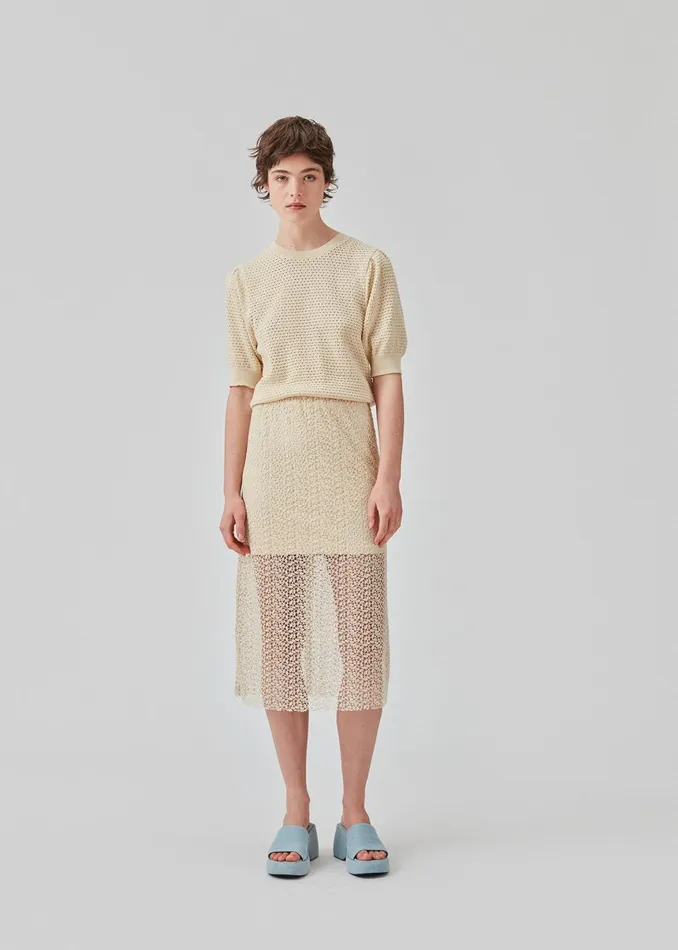 Women DariaMD Oneck Summer Sand Modstrm Blouses and Knitwear