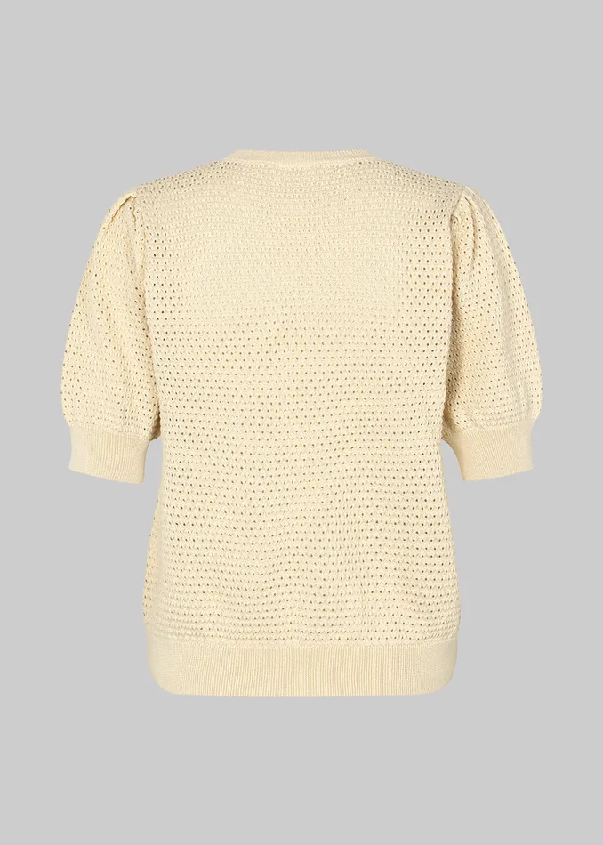 Women DariaMD Oneck Summer Sand Modstrm Blouses and Knitwear Women DariaMD Oneck Summer Sand Modstrm Blouses and Knitwear