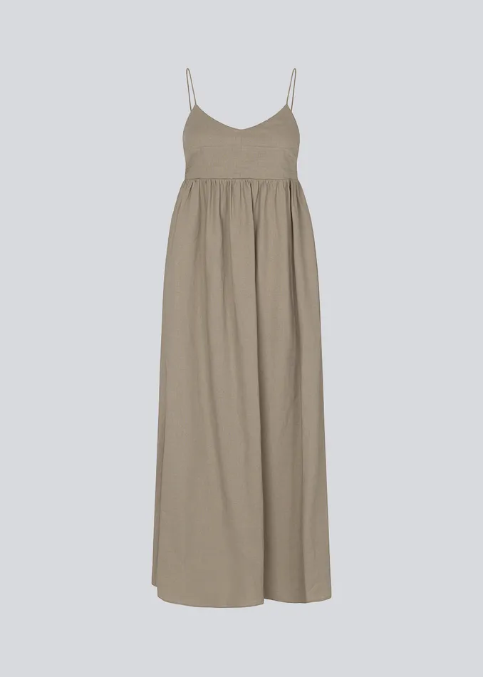 Women DarrelMD Long Dress Dune Modstrm Dresses Women DarrelMD Long Dress Dune Modstrm Dresses