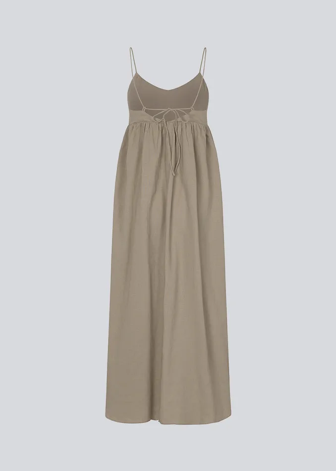 Women DarrelMD Long Dress Dune Modstrm Dresses Women DarrelMD Long Dress Dune Modstrm Dresses