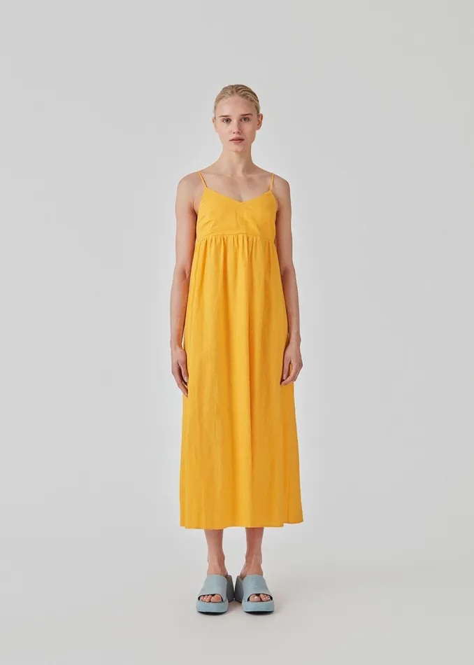 Women DarrelMD Long Dress Gold Fusion Modstrm Dresses