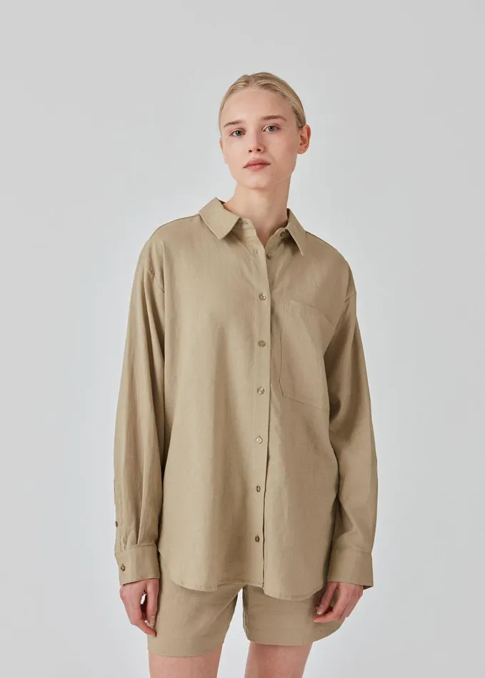 Women DarrelMD Shirt Dune Modstrm Shirts