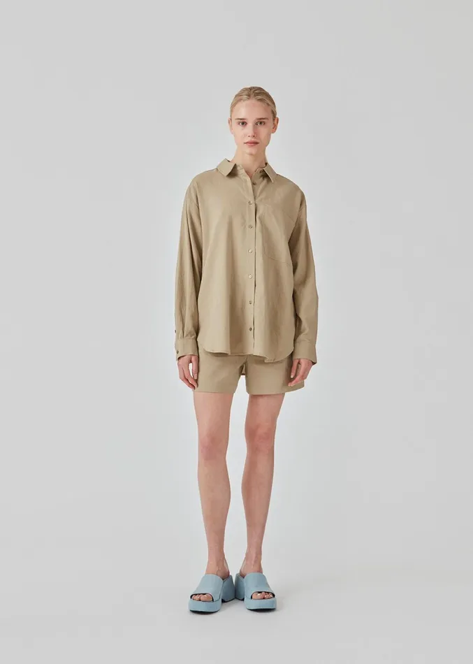 Women DarrelMD Shirt Dune Modstrm Shirts Women DarrelMD Shirt Dune Modstrm Shirts