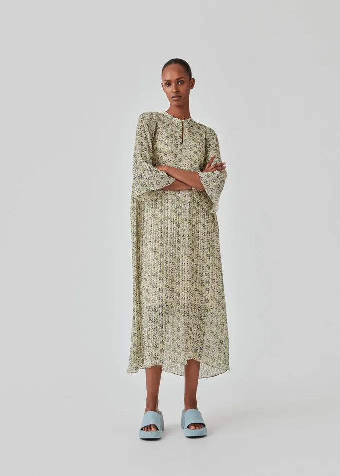 Women DenaliMD Print Dress Bobble Bloom Jade Modstrm Dresses