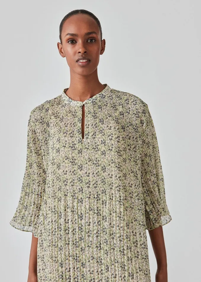 Women DenaliMD Print Dress Bobble Bloom Jade Modstrm Dresses Women DenaliMD Print Dress Bobble Bloom Jade Modstrm Dresses