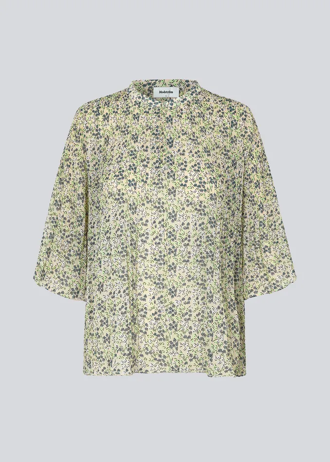 Women DenaliMD Print Top Bobble Bloom Jade Modstrm Tops Women DenaliMD Print Top Bobble Bloom Jade Modstrm Tops