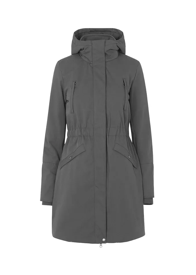 Women Denise Coat Rainy Grey Modstrm Coats and Jackets