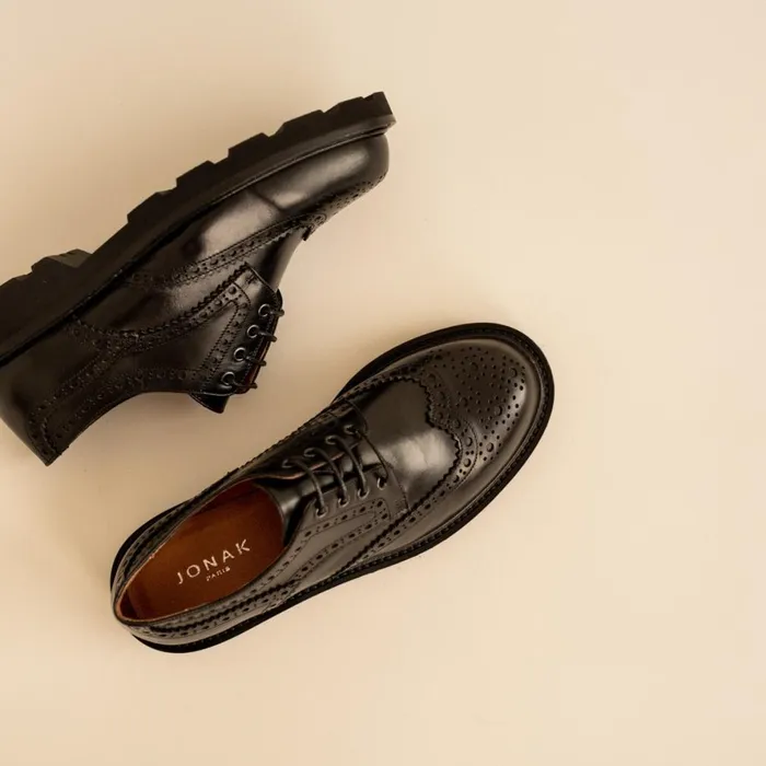 Women Derbies Oxfords Jonak Derbies With Laces And Notched Sole