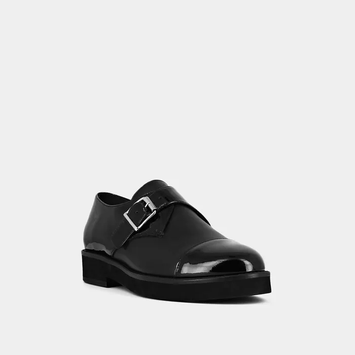 Women Derbies Oxfords Jonak Flat Heels Round Toes And Buckles