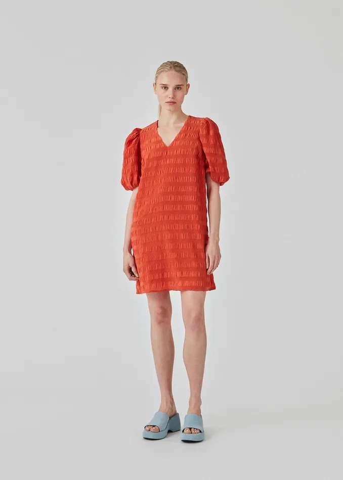 Women DinoMD Dress Burnt Rose Modstrm Dresses