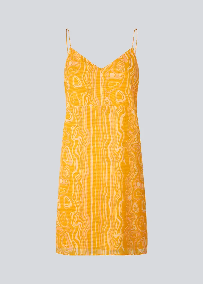 Women DonteMD Print Strap Dress Peachy Swirl Modstrm Dresses