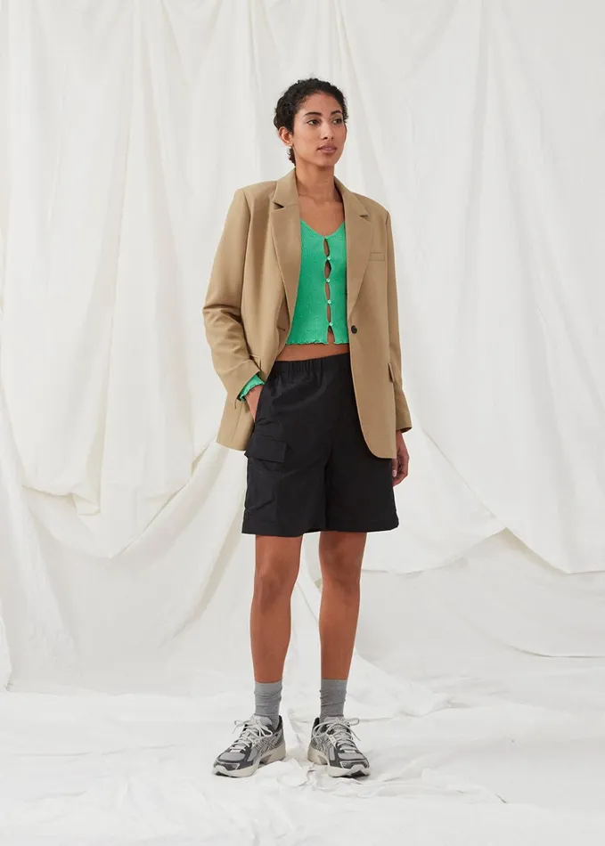 Women DorisMD Cardigan Calm Jade Modstrm Blouses and Knitwear Women DorisMD Cardigan Calm Jade Modstrm Blouses and Knitwear