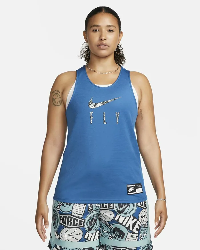 Women DriFit Industrial Blue Nike Matching Sets
