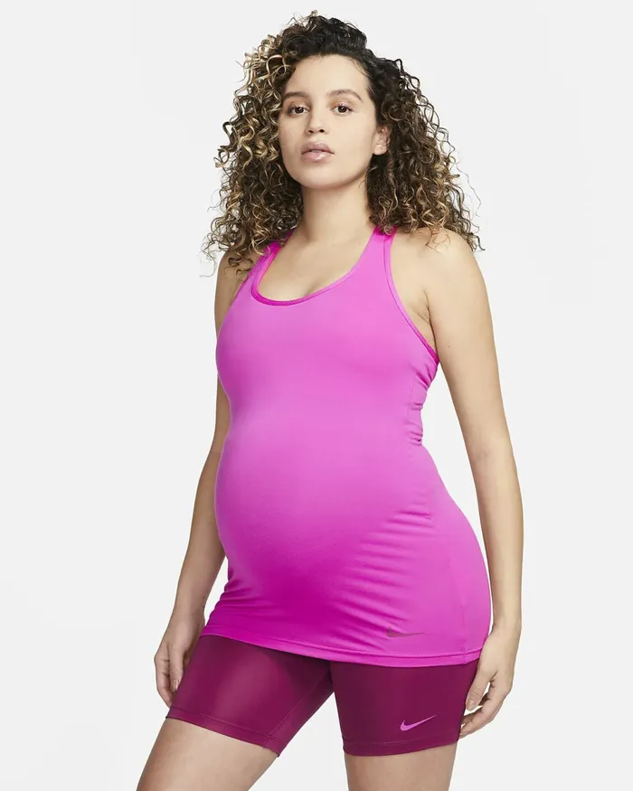 Women DriFit M Active Fuchsiarosewood Nike Tops And TShirts