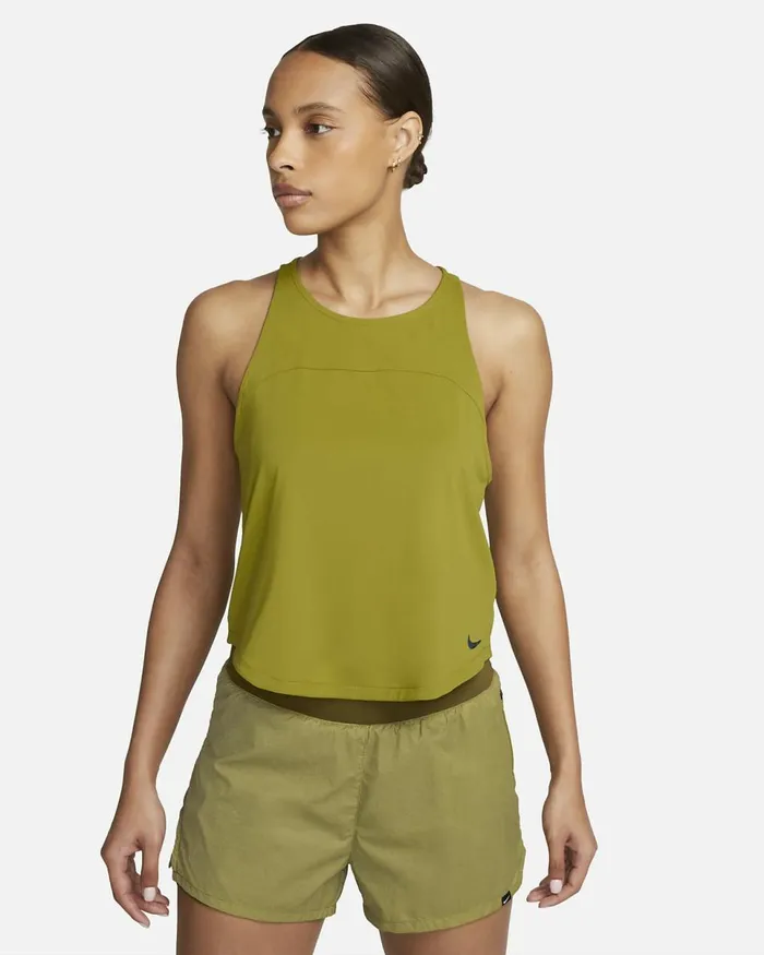 Women DriFit Run Division Moss Nike Tops And TShirts