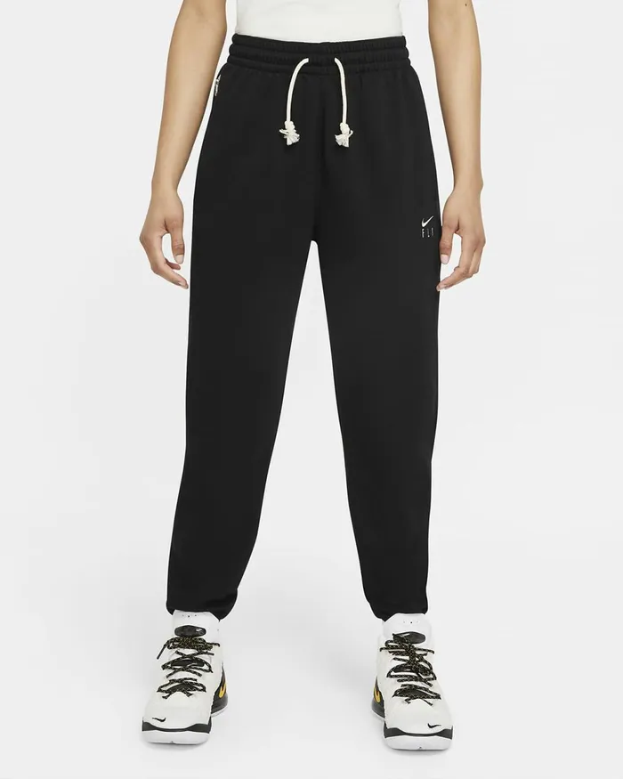 Women DriFit Swoosh Fly Standard Issue Blackpale Ivory Nike Trousers