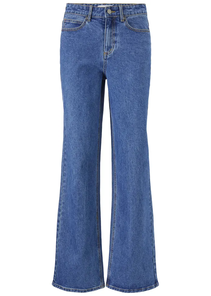 Women Elton Vintage Jeans Medium Blue Modstrm Pants and Leggings