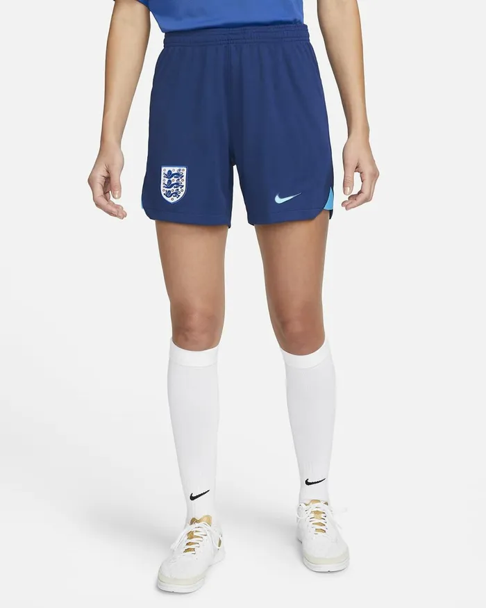 Women England 202223 Stadium Home Blue Voidblue Furyblue Fury Nike Shorts