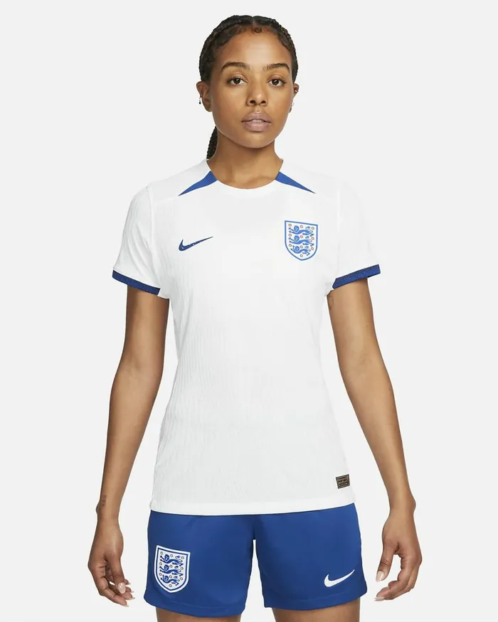Women England 2023 Match Home Summit Whitegym Bluegym Blue Nike Tops And TShirts Women England 2023 Match Home Summit Whitegym Bluegym Blue Nike Tops And TShirts