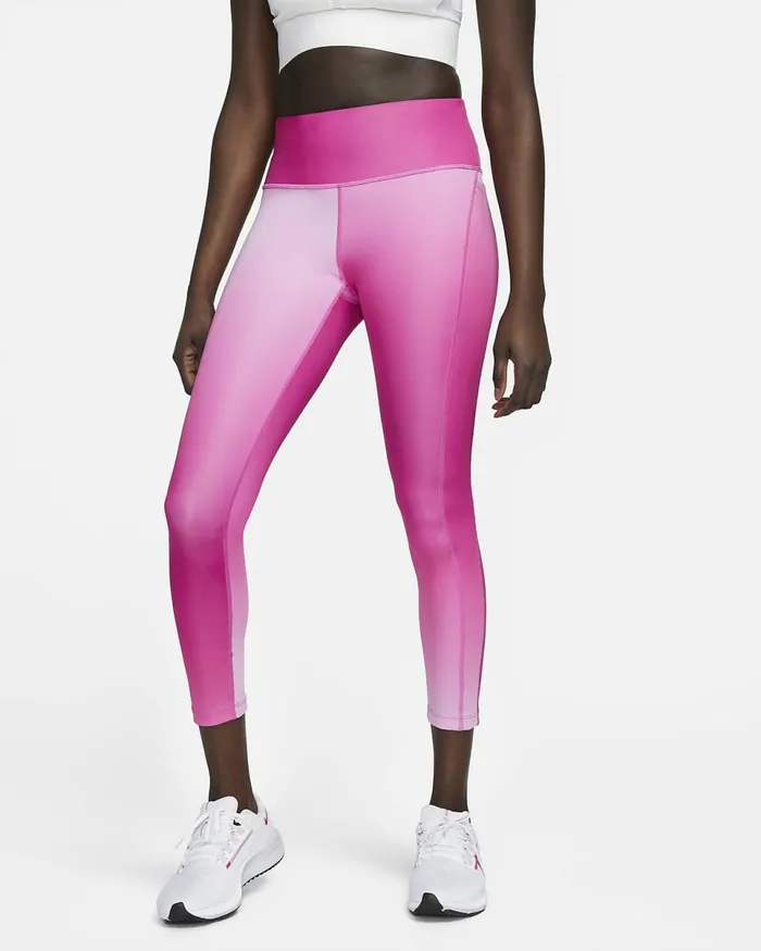 Women Fast Active Fuchsia Nike Leggings
