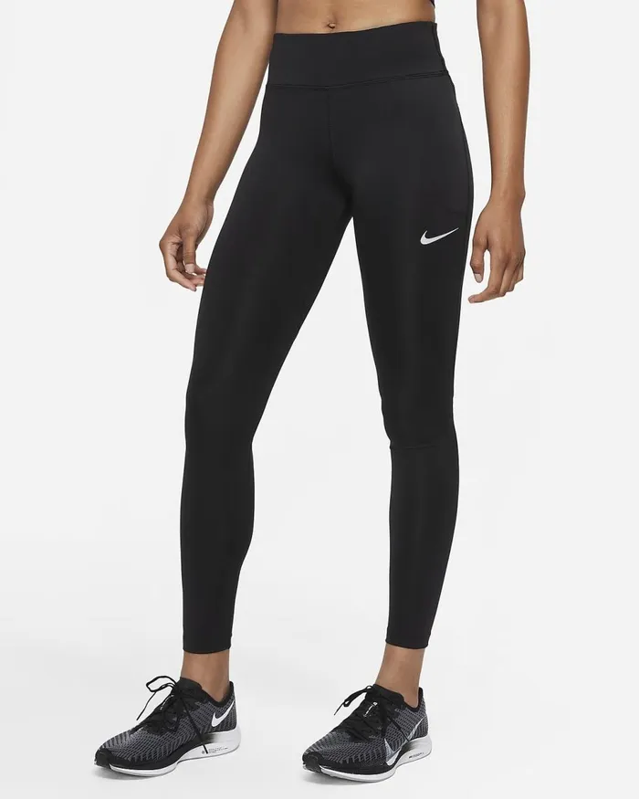 Women Fast Black Nike Leggings